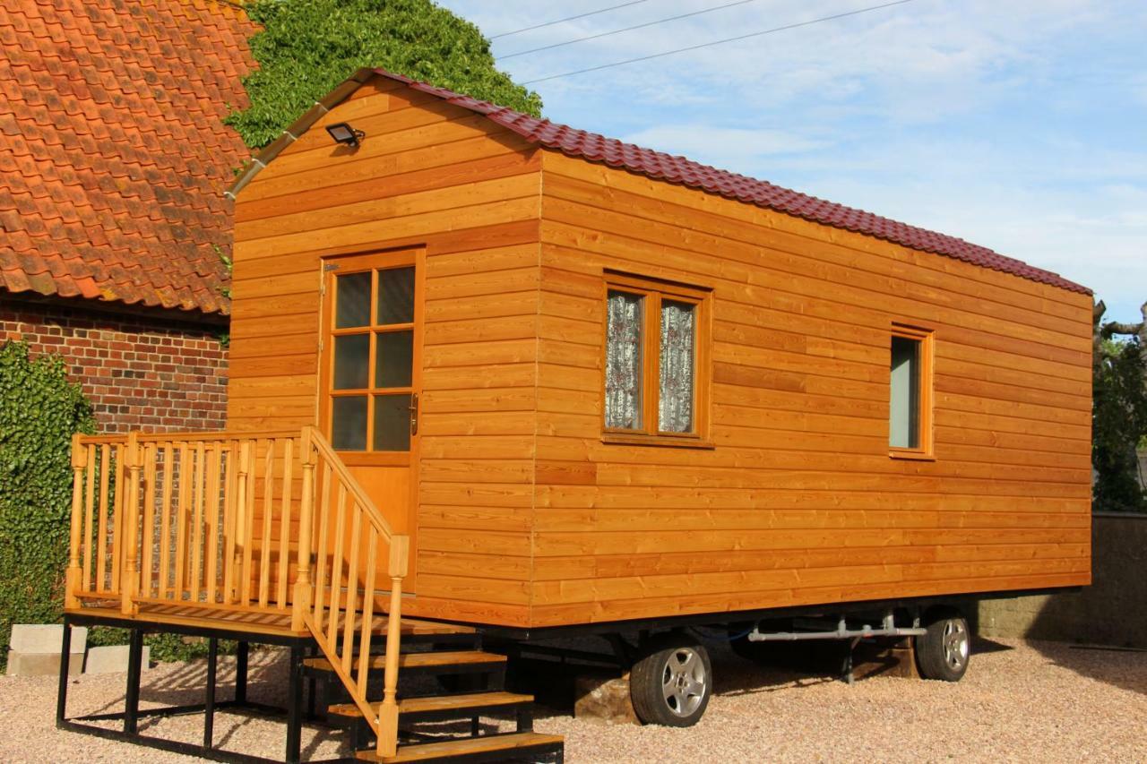 Ferme Du Pre Vert - Chambres D'Hotes B&B Nort-Leulinghem ภายนอก รูปภาพ